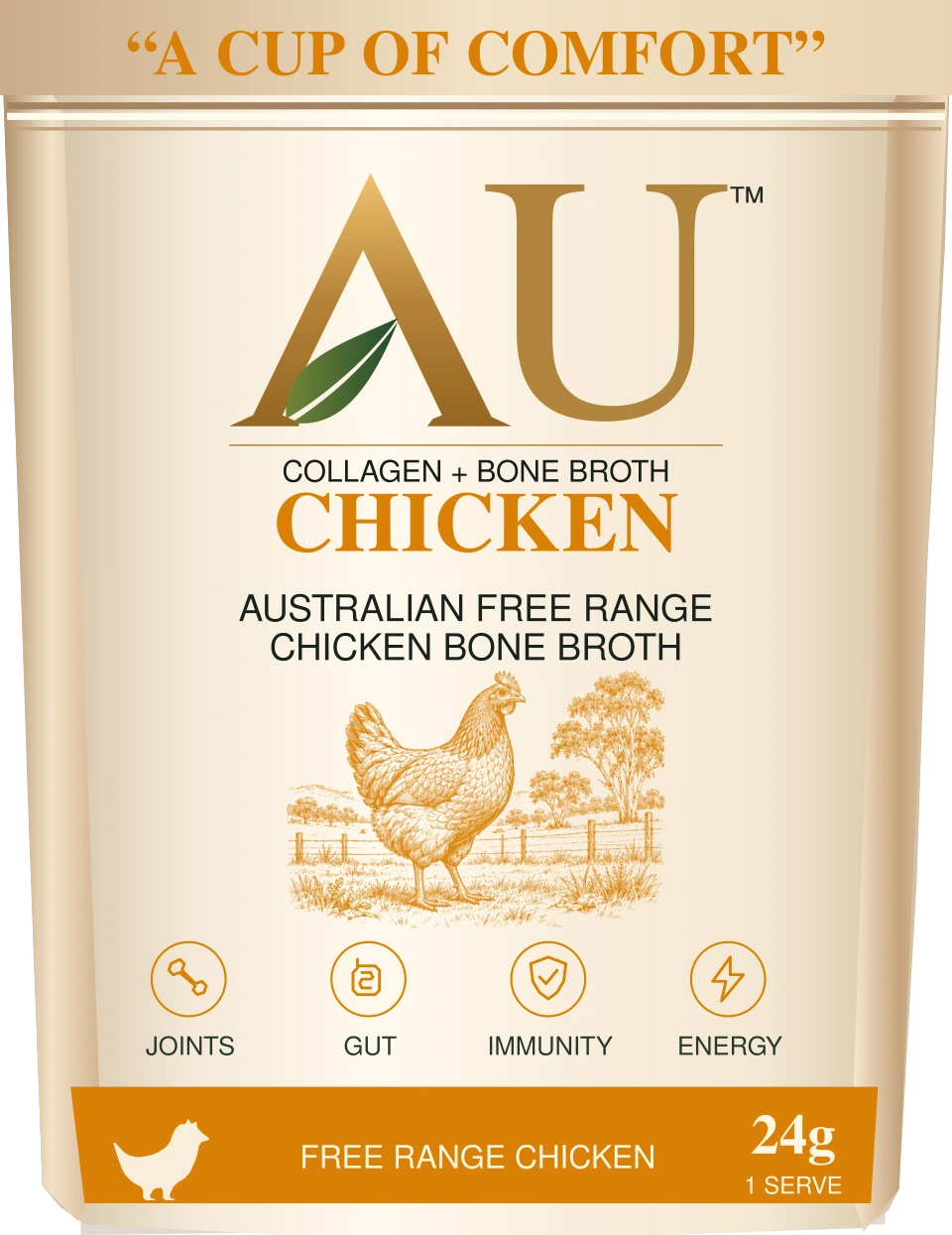 Chicken AU Collagen + Bone Broth pouch