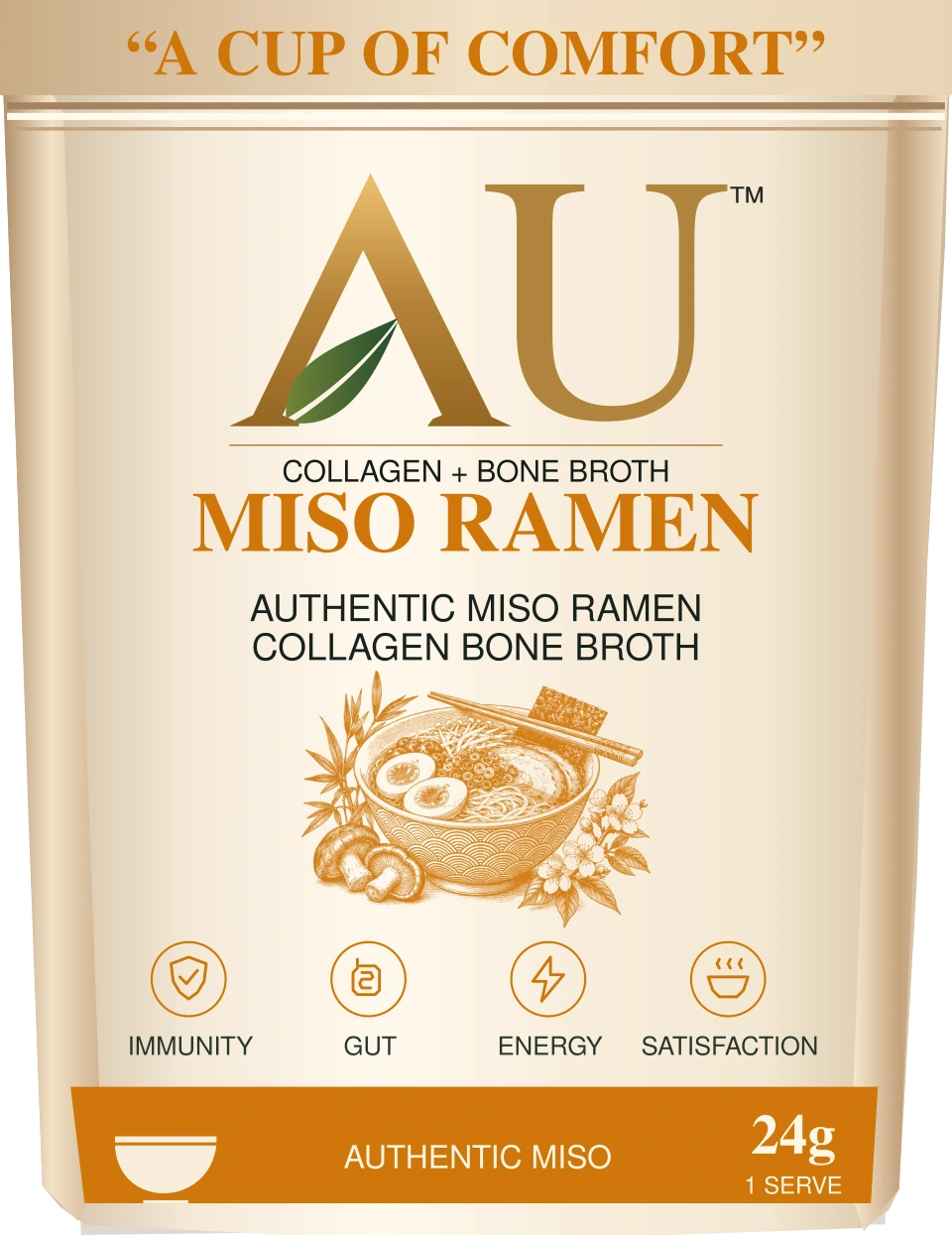 Miso Ramen AU Collagen + Bone Broth pouch