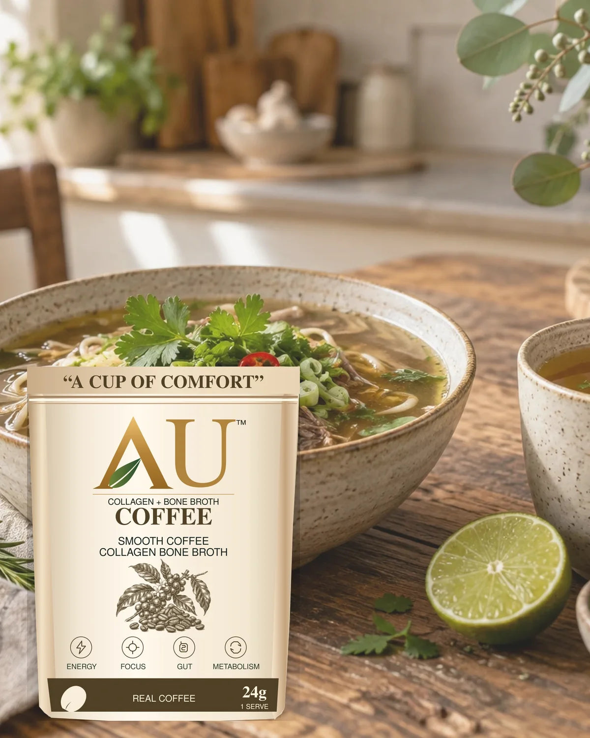AU Coffee morning mug