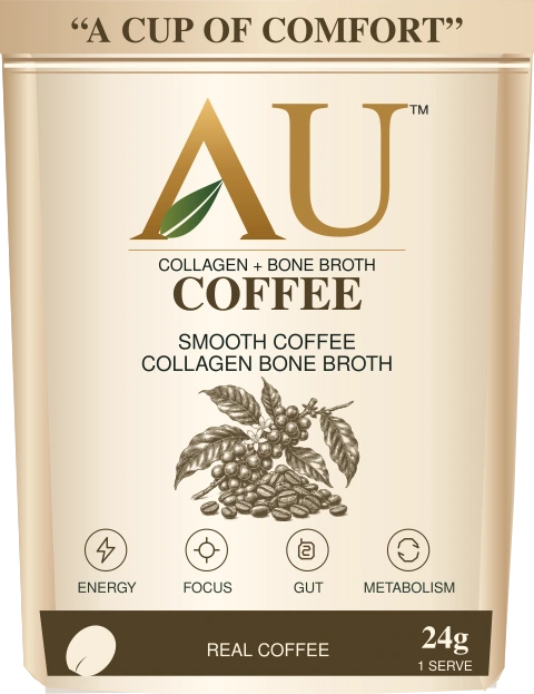 AU Coffee Collagen Bone Broth pouch